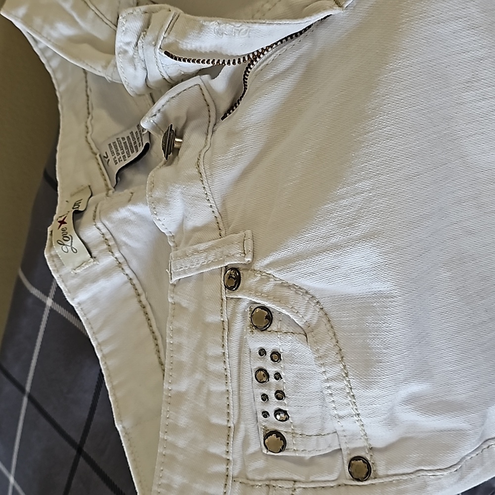 Love Nation White Jeans size 12